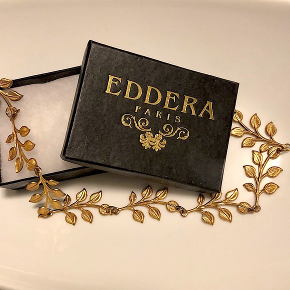 EDDERA Paris Accessories - EDDERA Paris Gold Leaf Headband